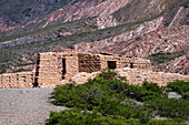 Adobe ruins at the Mirador de la Ventanita de los Valles Calchaquies between Cardones National Park & Payogasta, Argentina.