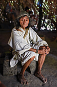 Kogi mamo (priest) and family. The Sierra Nevada de Santa Marta is home to the remnants of the Native American Tairona Culture. Koguis live in Resguardos Indigenas (Indian reserves) located in the mid-highland