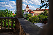 Views of Prague Castle from Queen Anne's Summer Palace, Prague