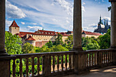 Views of Prague Castle from Queen Anne's Summer Palace, Prague