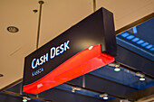 Cash Desk in Duty Free, Budapest Airport