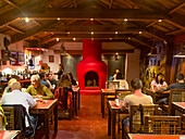 Los Moteros, a restaurant specializing in Argentine cuisine in Purmamarca, Argentina.