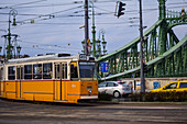 Straßenbahnlinie in Budapest