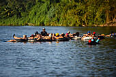 Tubing experience in Don Diego River, Santa Marta, Colombia