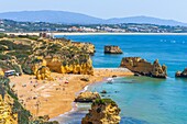 Praia de Dona Ana, Lagos. Algarve, Portugal, Europe