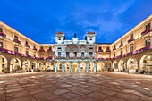 Plaza Mayor, UNESCO-Welterbestätte, Avila, Kastilien-León, Spanien, Europa