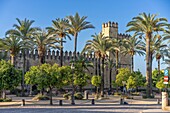 Alcazar de los Reyes Cristianos, UNESCO-Welterbe, Córdoba, Andalusien, Spanien, Europa