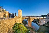 Alcantara Bridge, Toledo, Castile-La Mancha, Spain, Europe