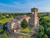 Schloss Levizzano Rangone, Levizzano, Castelvetro di Modena, Modena, Emilia-Romagna, Italien, Europa