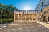 Fontana Fraterna (Verbrüderungsbrunnen), Piazza Giosue Carducci, Isernia, Molise, Italien, Europa