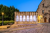 Fontana Fraterna (Fraternal Fountain), Piazza Giosue Carducci, Isernia, Molise, Italy, Europe