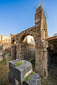 Roman theatre, Teramo, Abruzzo, Italy, Europe