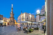 Guglia dell'Immacolata (Spire of the Immaculate Conception), Piazza Salandra (Salandra Square), Nardo, Lecce, Salento, Apulia, Italy, Europe