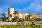 Castello Donna Fugata, Ragusa, Val di Noto, UNESCO World Heritage Site, Sicily, Italy, Mediterranean, Europe