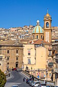 St. Francis Bridge, Caltagirone, Val di Noto, UNESCO World Heritage Site, Catania, Sicily, Italy, Mediterranean, Europe