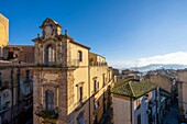 Caltagirone, Val di Noto, UNESCO World Heritage Site, Catania, Sicily, Italy, Mediterranean, Europe