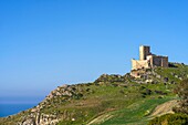 Chiaramontano Castle, Palma di Montechiaro, Agrigento, Sicily, Italy, Mediterranean, Europe