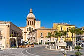 Piazza Fonte Diana, Comiso, Ragusa, Sicily, Italy, Mediterranean, Europe