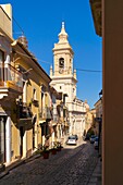 Via Principe di Carignano, Comiso, Ragusa, Sicily, Italy, Mediterranean, Europe