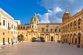 Piazza della Repubblica, Mazara del Vallo, Trapani, Sizilien, Italien, Mittelmeer, Europa