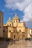 Piazza della Repubblica, Mazara del Vallo, Trapani, Sizilien, Italien, Mittelmeer, Europa