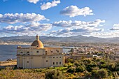 Ancient Cathedral of Santo Stefano, Castle of Milazzo, Milazzo, Messina, Sicily, Italy, Mediterranean, Europe