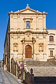 Chiesa e Convento di San Francesco all'Immacolata, UNESCO World Heritage Site, Noto, Siracusa, Sicily, Italy, Mediterranean, Europe