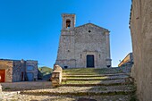 Kirche von St. Nicholas, Palazzo Adriano, Palaermo, Sizilien, Italien, Mittelmeer, Europa