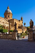 Primatial Metropolitan Cathedral Basilica of the Holy Virgin Mary of the Assumption (Cathedral of Palermo), UNESCO World Heritage Site, Palermo, Sicily, Italy, Mediterranean, Europe