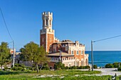 Schloss Tafuri, Portopalo di Capo Passero, Siracusa, Sizilien, Italien, Mittelmeer, Europa