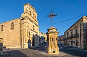 Kirche der heiligen Sophia (Chiesa di Santa Sofia), Ferla, Provinz Syrakus, Sizilien, Italien, Mittelmeer, Europa