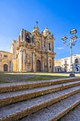 Basilica of Saint Anthony the Abbot, Ferla, Province of Syracuse, Sicily, Italy, Mediterranean, Europe