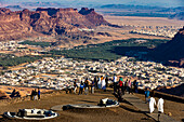 Harrate viewpoint, Al Ula, Saudi Arabia, Middle East