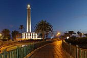 Faro de Maspalomas Lighthouse, Maspalomas, Gran Canaria, Canary Islands, Spain, Atlantic, Europe