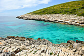 Perna inlet, Palmizana, St Clement island, Hell's Islands (Pakleni), Hvar city, Hvar island, Croatia, Southeast Europe