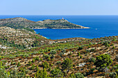 Bay of Skrivena Luka (Hidden Harbor), Lastovo island, Croatia, Southeast Europe