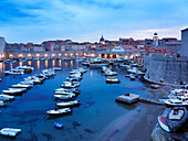 Old Town Port, UNESCO World Heritage Site, Dubrovnik, Croatia, Europe