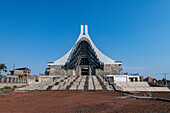 New build cathedral in Goma, Democratic Republic of Congo, Africa