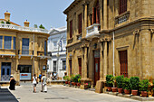 Colonial architecture in the old town of Nicosia, Cyprus, Eastern Mediterranean Sea, Europe