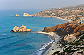 Petra Tou Romiou, legendärer Geburtsort der Aphrodite, Zypern, Östliches Mittelmeer, Europa