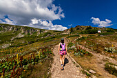 Hiking trails around Seven Rila Lakes, Bulgaria, Europe