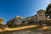 Burg Berat auf einem Hügel, Berat, Albanien, Europa