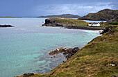 Clashnessie-Drumbeg Road, Assynt, Sutherland, Highlands, Schottland, Vereinigtes Königreich, Europa