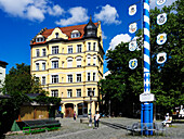 Wiener Platz in Haidhausen, Munich, Bavaria, Germany, Europe