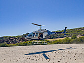 Mitchell River waterfalls via helicopter from Swift Bay, Kimberley, Western Australia, Australia, Pacific