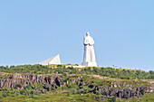 The WWII Patriotic War Memorial (known as the Alesha-memorial) in the Russian seaport city of Murmansk, Murmansk Oblast, Russia, Arctic, Europe