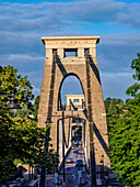 Clifton-Hängebrücke, Bristol, England, Vereinigtes Königreich, Europa