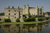 Leeds Castle bei Maidstone, Kent, England, Vereinigtes Königreich, Europa