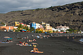 Tazacorte beach, La Palma, Canary Islands, Spain, Atlantic Ocean, Europe