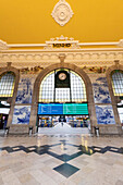 Sao Bento Railway Station, UNESCO World Heritage Site, Porto, Norte, Portugal, Europe